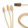 Magnetic cable Type-C to USB 1.0 m, Silver, Cablexpert, CC-USB2-AMUCMM-1M 
