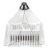 купить Кроватка PernaMea Baldachin Satin Gri (PM.101638/2) в Кишинёве 