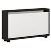 cumpără Raft pentru încălțăminte Mobildor-Lux Leo Slim 80x16x47H cm Anthracite/White în Chișinău 