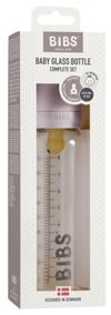 купить Поильник BIBS 5014267 Biberon din sticla Bibs Dusty Lilac cu tetina din latex 0+ luni, 225ml в Кишинёве 