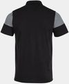 cumpără Îmbrăcăminte sport Joma Crew V Short Sleeve Polo Black Grey (S) 103297.111 în Chișinău 