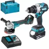 cumpără Set de scule electrice Makita DLX2434TJ (DHP486Z + DGA506Z) în Chișinău 