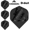 cumpără Darts miscellaneous 10045 Dart Flights Misiune Solo Kuro No2 MI-000328 (3 buc) în Chișinău 
