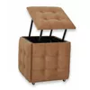 купить Пуф Nex Home Cub Transformer 5 scaune in 1 N2, Maro Deschis в Кишинёве 