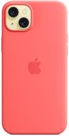 купить Чехол для смартфона Apple iPhone 15 Plus Silicone MagSafe Guava MT163 в Кишинёве 