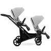 cumpără Сărucior pentru copii Kunert Carucior pentru gemeni Brav Duo Black (BD-01) în Chișinău 