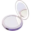 купить Косметическое зеркало Yeelight by Xiaomi YLGJ008 для макияжа с подсветкой mirror 4 в 1 + аккумулятор - цвет - фиолетовый в Кишинёве 