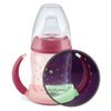 Sticluta NUK FC Learner Bottle Night cu minere si adaptor din silicon 150 ml (6-18 luni) 