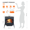 Печь чугунная KAWMET Premium NIKA S5 EKO 11,3 kW