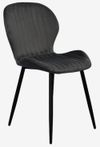 купить Комплект стол и стулья Evelin di Costacurta стол DT 404-3B + 3 стула YTC-064B Dark grey в Кишинёве 
