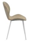 купить Стул Evelin di Costacurta YTC-064Wh, UF910-01 (Light beige) в Кишинёве 