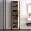 купить Шкаф-пенал Trendy Berlin A-Nuc, Crem 60x200x35cm, multifunctionala (GTR006636) в Кишинёве 