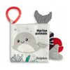 cumpără Jucărie cu pandantiv Sensillo Z-0370 Игрушка плюш-книжка 254 B/W Dolphin în Chișinău 