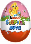 Ou din ciocolată cu surpriză Kinder Maxi Surprise Easter, pentru fete, 100 g