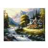 купить Картина по номерам Ideyka (KHO6329) House in the mountains, 40х50 в Кишинёве 