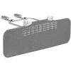 cumpără Protecție laterală pentru pătuț Lionelo Lora Grey Stone, 180x25cm (protectie pliabilă pentru pat) în Chișinău 