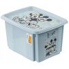 cumpără Cutie depozitare Keeeper Mickey Mouse Cloudy Blue (12238684) 30L для игрушек în Chișinău 