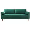cumpără Canapea Trendy Roma-Verde, 90x70x215cm (3 locuri) în Chișinău 