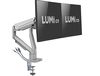 cumpără Brateck LDT34-C024U Dual Monitors Performance Gas Spring Aluminum Monitor Arm with USB 3.0, for 2 monitors, Clamp-on, 17"-32", +90 în Chișinău 