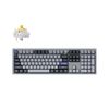 cumpără Tastatura Keychron Q6 Pro QMK/VIA Wireless Custom Full-Metal Mechanical Keyboard (Q6P-N4) Silver Grey, Full Size layout, Knob, RGB Backlight, Keychron K pro Mechanical Banana Switch, Hot-Swap, Bluetooth, USB Type-C, gamer (tastatura/клавиатура) în Chișinău 