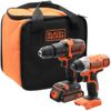 cumpără Set de scule electrice Black&Decker BCK21S1S (BDCHD18+BDCIM18) în Chișinău 