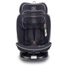 Scaun auto rotativ cu isofix BabyGo Nova 2 Black (0 - 36 kg) certificat R129 