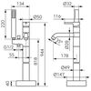 купить Смеситель для ванны Ferro Ciriculus gold BCK11FBG (cada freestanding) в Кишинёве 