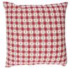купить Домашний текстиль Promstore 54685 Подушка для дивана Chalet 45x45см, хлопок, красный в Кишинёве 