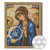 купить Картина по номерам Art Gallery QB205241 Mozaic cu diamante patrate 40x50cm Arhanghelul Gavriil в Кишинёве 