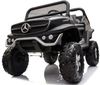 cumpără Mașină electrică pentru copii Kids car 8490032-4BR_Black Mercedes-Benz Unimog, 12V14Ah, scaune din piele în Chișinău 