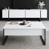 cumpără Măsuţă cafea Trendy Luxe, Masuta de cafea, AlbNegru, 90x40x60cm în Chișinău 