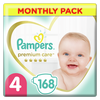 Scutece Pampers Premium Care Box 4 (9-14 kg), 168 buc.