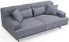 купить Диван Trendy Bentley gri 110x80x200cm (2 locuri) в Кишинёве 