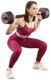 cumpără Ganteră HMS SGP40 Abisal Composite Barbell And Dumbbells Set 40kg în Chișinău 