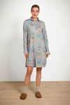 купить Домашний текстиль Pip Studio 51.503.680 Daaltje Long Sleeve Nightdress Jabali Blue L Blue в Кишинёве 