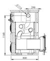 Печь для бани дровяная - Tulikivi TK 550 XL (XL SPECIAL)