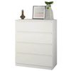 cumpără Comodă MebelStar NEO 4S 80x43x98 White (MBS-1070) în Chișinău 