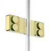 купить Душевая кабина New Trendy Eventa Gold Shine Rectangular R 100x100x200 cm 8mm EXK-4734 в Кишинёве 