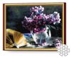 купить Картина по номерам Art Gallery GA70767 Mozaic cu diamante 40x50cm Flori si carte в Кишинёве 