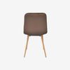 купить Комплект стол и стулья Evelin di Costacurta стол HV-27V Light Brown + 6 стульев YTC-080Wo Bluvel-38 в Кишинёве 