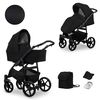 купить Детская коляска Kunert Carucior 2in1 Mata Black 10C в Кишинёве 