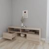 cumpără Comodă TV Smartex (16337) Т6 120cm TV Stejar Deschis în Chișinău 