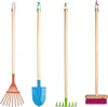 купить Грабли ProGarden 41425 Instrument de gradina pentru copii 72.5cm, 4 modele в Кишинёве 