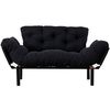 cumpără Canapea Trendy Nitta Negru, 70x85x155cm în Chișinău 