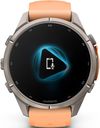 cumpără Ceas inteligent Garmin Fenix 9 Pro, 43mm, inReach,Ti w/Shl/Atm band (010-04335-01) în Chișinău 