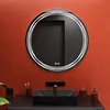 купить Зеркало для ванной Bayro Folk круглое 700x700 LED touch c подогревом в Кишинёве 