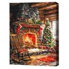 cumpără Tablou pe numere BrushMe RBS1024FC 30x40cm (fără cutie) Căldura unui foc de tabără în Chișinău 