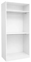 cumpără Dulap Mashtab 12243 FLEXO M2 alb uși cashmere 1000x530x2200 în Chișinău 