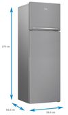 купить Холодильник с верхней морозильной камерой Beko RDSA310M30XBN в Кишинёве 