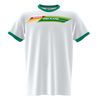 Футболка JOMA - SLEEVE T-SHIRT WHITE GREEN 